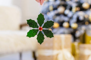 Stained Glass Christmas Decor Ideas for Windows, Plants and Small Spaces