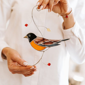 Stained glass Birds - VitrageArtSouvenirs