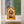 Personalized stained glass dog house photo frame with custom pet name