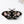 Rose butterfly stained glass wall decor with iridescent and mirror finish details