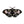 Rose butterfly stained glass wall decor with iridescent and mirror finish details