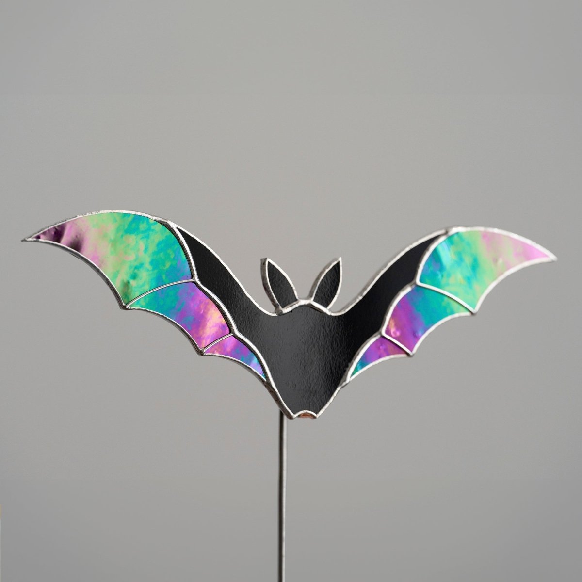 suncatcher Top product stained_glass Bat Stained Glass - Suncatcher pot decor 3.15x4.7 inch