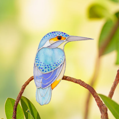 suncatcher Bird stained_glass Bird Clip - Stained Glass Multifunctional Decor ✨ Clip it! Move it! Enjoy it!