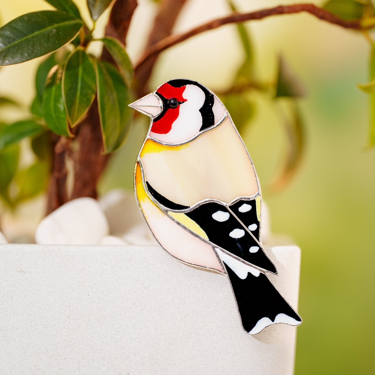 suncatcher Bird stained_glass Bird Clip - Stained Glass Multifunctional Decor ✨ Clip it! Move it! Enjoy it!