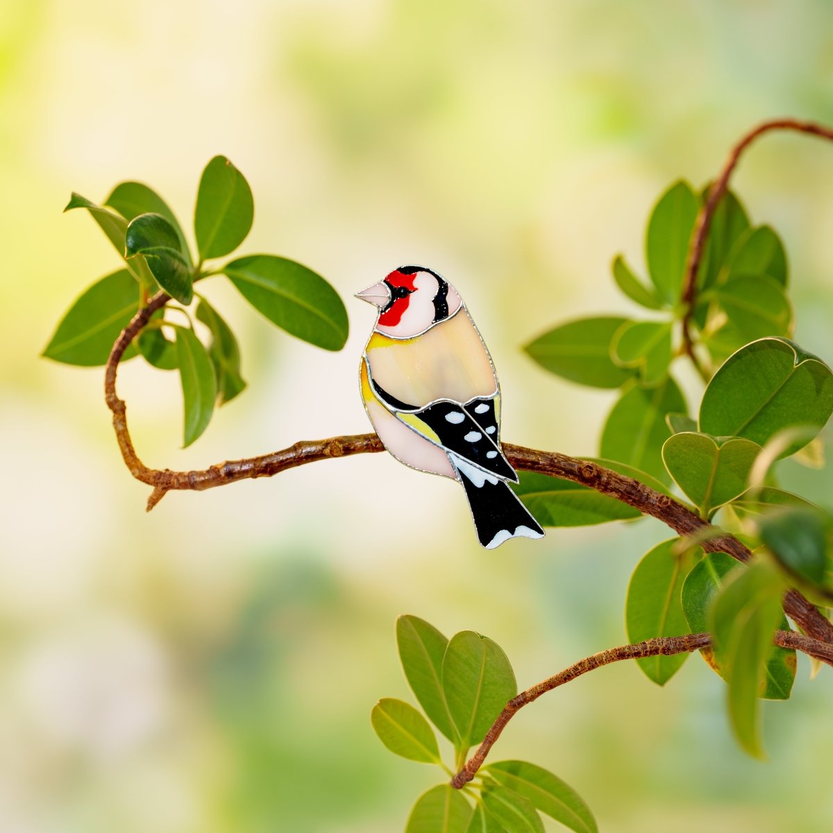 suncatcher Bird stained_glass Clip - on Stained Glass Bird - Move Decor With Your Mood!✨