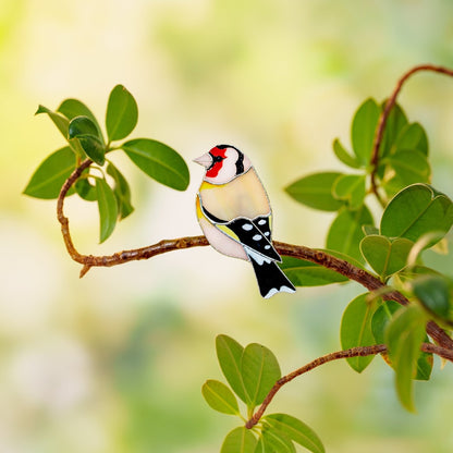suncatcher Bird stained_glass Clip - on Stained Glass Bird - Move Decor With Your Mood!✨