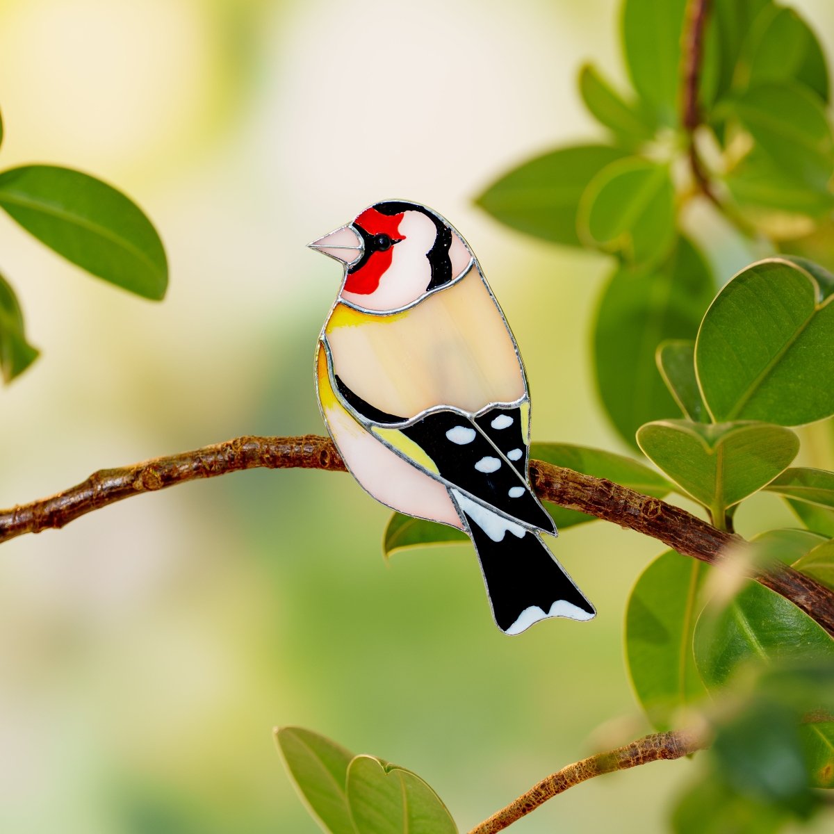 suncatcher Bird stained_glass Clip - on Stained Glass Bird - Move Decor With Your Mood!✨