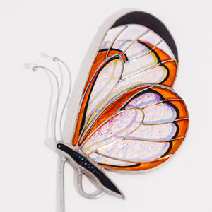 suncatcher Top product stained_glass Gretta Otto Butterfly Stained Glass Suncatcher Decor
