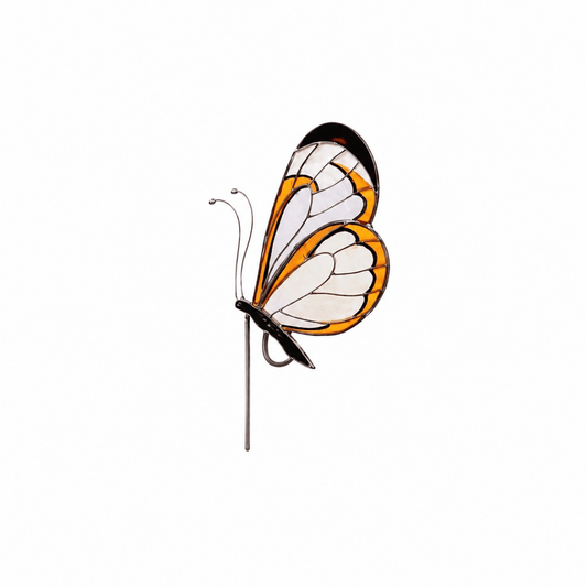 suncatcher Top product stained_glass Gretta Otto Butterfly Stained Glass Suncatcher Decor