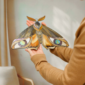 suncatcher stained_glass Peacock Butterfly Stained Glass Wall Decor