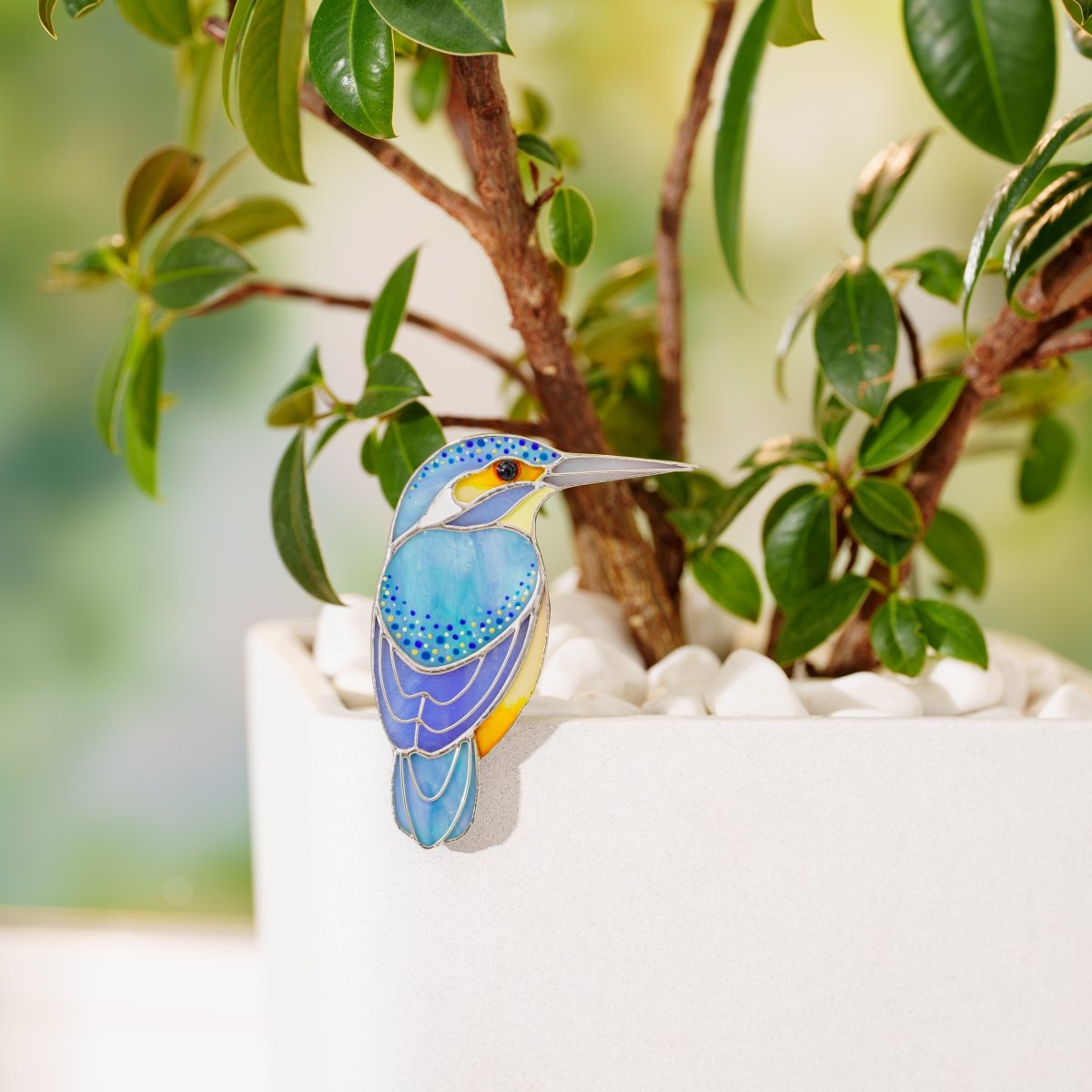 suncatcher Bird stained_glass Stained Glass Bird Clip - Endless Decor Ideas ✨ Buy 5 Get One FREE!