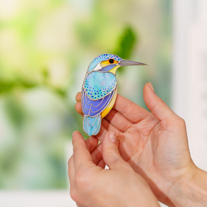 suncatcher Bird stained_glass Stained Glass Bird Clip - Endless Decor Ideas ✨ Buy 5 Get One FREE!