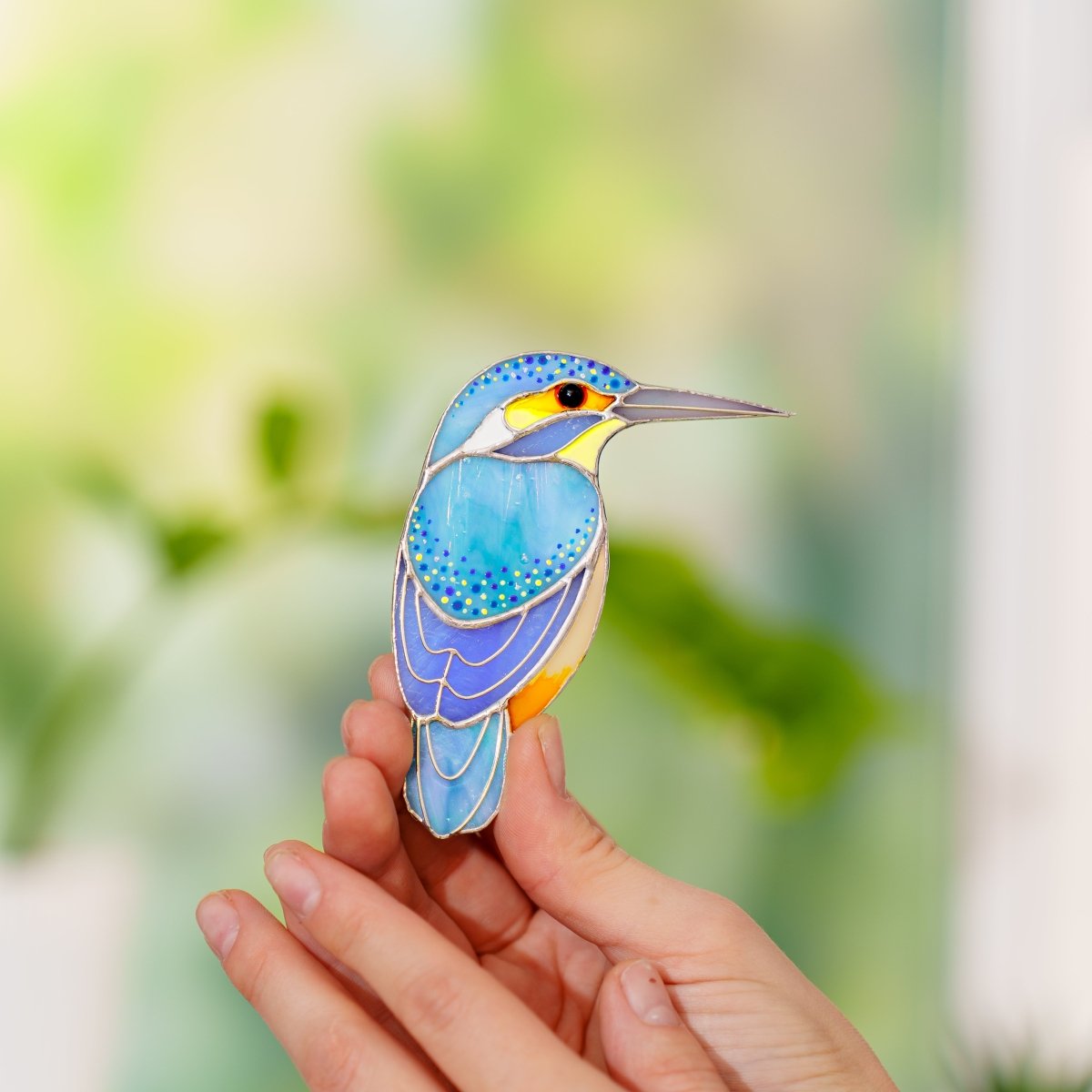 suncatcher Bird stained_glass Stained Glass Bird Clip - Endless Decor Ideas ✨ Buy 5 Get One FREE!