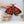 suncatcher stained_glass Stained Glass Moth Wall Decor with Red Poppies
